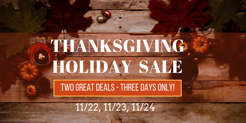 thanksgiving holiday sale